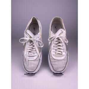 Nike Waffle One Women’s White Mesh Sneakers Size 10 Style DC2533-103